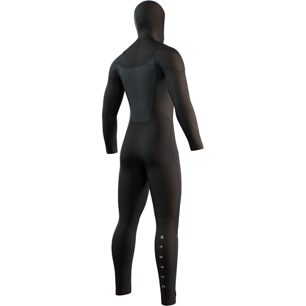 2026 Mystic Mens Voltt 6/4/3mm Chest Zip Hooded Wetsuit 35000.220000 - Black